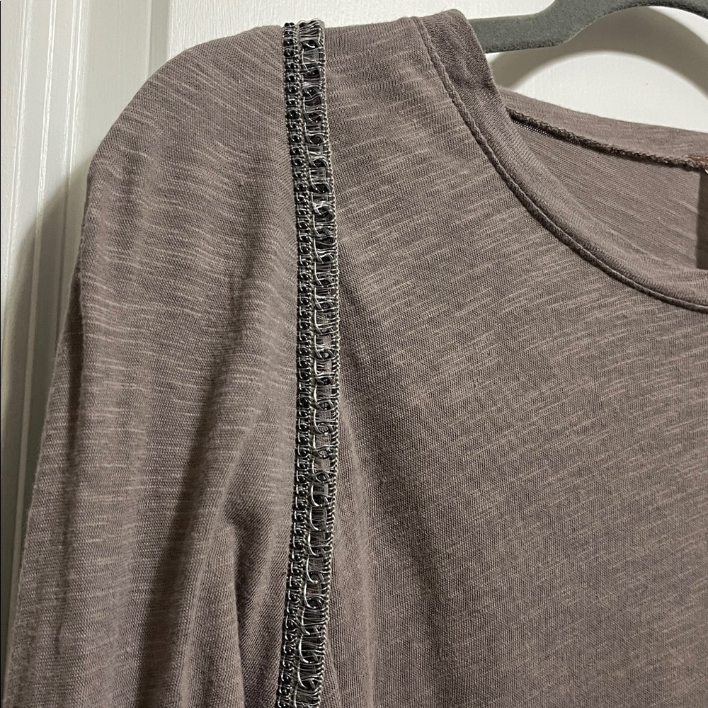 Free People After Dark Cuff Top Embellished Sz Small - Picture 5 of 10